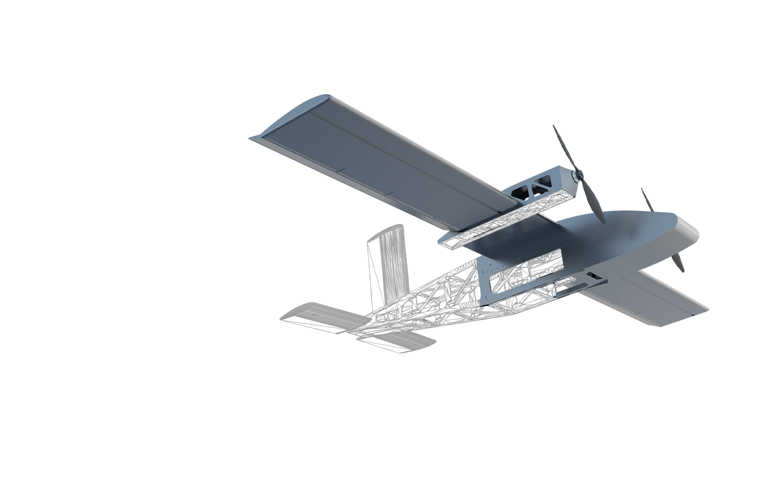 Високо-маневрений БПЛА ВІДСІЧ