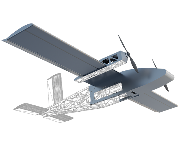 Високо-маневрений БПЛА ВІДСІЧ mob